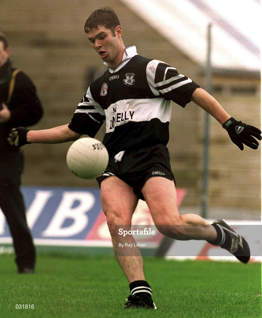 7 November 1999; Paul Hehir of Doonbeg during the AIB Munster Senior Club Football Championship semi-final match between Doonbeg and Laune Rangers at Fitzgerald Stadium in Killarney, Kerry. Photo by Ray Lohan/Sportsfile