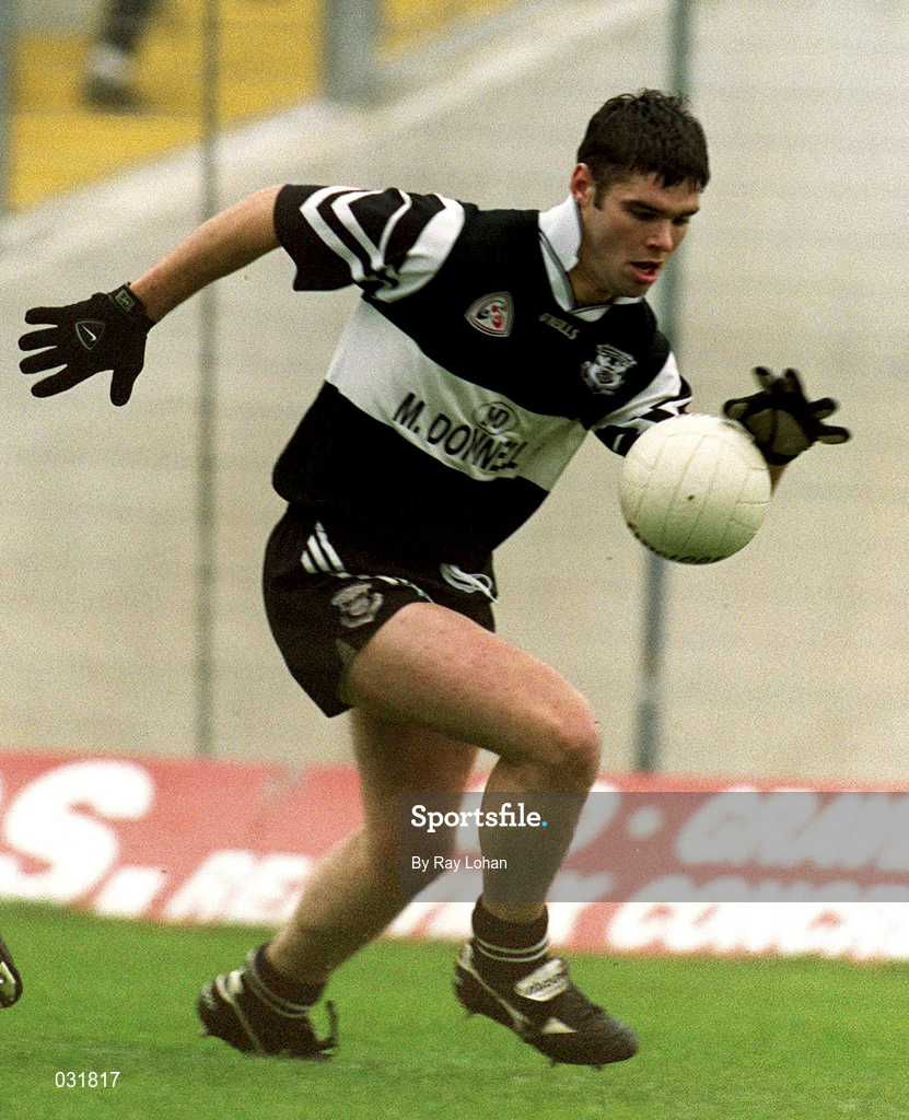 7 November 1999; Paul Hehir of Doonbeg during the AIB Munster Senior Club Football Championship semi-final match between Doonbeg and Laune Rangers at Fitzgerald Stadium in Killarney, Kerry. Photo by Ray Lohan/Sportsfile