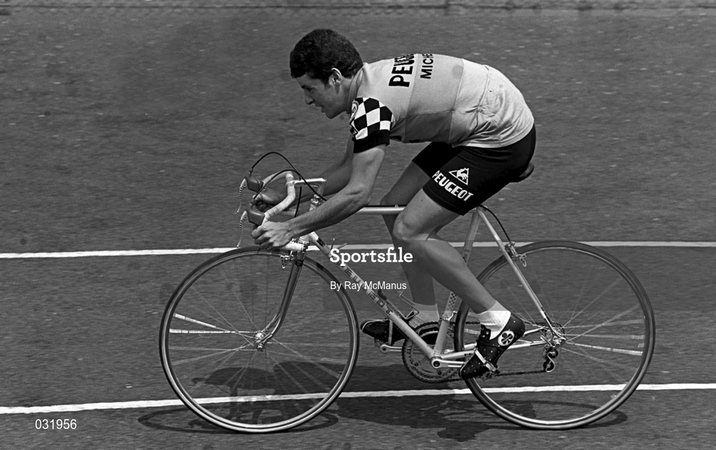 12 December 1981; Cyclist Stephen Roche during a feature. Photo by Ray McManus/Sportsfile