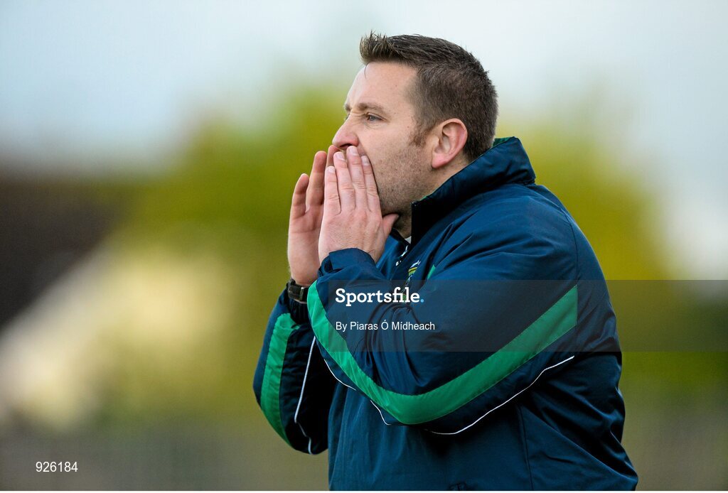 19 October 2014; Cian O'Neill, Moorefield strength and conditioning coach. Kildare County Senior Football Championship Final, Sarsfields v Moorefield, St Conleth's Park, Newbridge, Co. Kildare. Picture credit: Piaras Ó Mídheach / SPORTSFILE