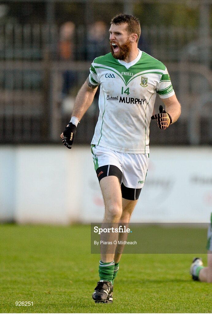 19 October 2014; Ronan Sweeney, Moorefield. Kildare County Senior Football Championship Final, Sarsfields v Moorefield, St Conleth's Park, Newbridge, Co. Kildare. Picture credit: Piaras Ó Mídheach / SPORTSFILE