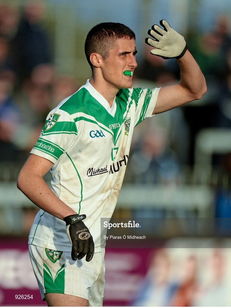 19 October 2014; Éanna O'Connor, Moorefield. Kildare County Senior Football Championship Final, Sarsfields v Moorefield, St Conleth's Park, Newbridge, Co. Kildare. Picture credit: Piaras Ó Mídheach / SPORTSFILE