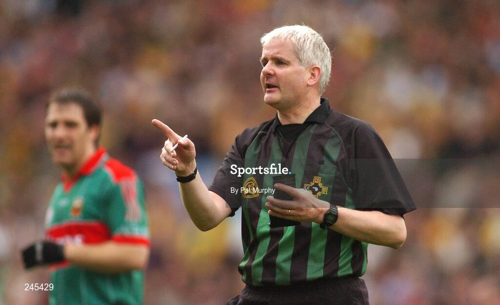 22 April 2007; John Bannon, referee. Allianz National Football League, Division 1 Final, Mayo v Donegal, Croke Park, Dublin. Picture credit: Pat Murphy / SPORTSFILE