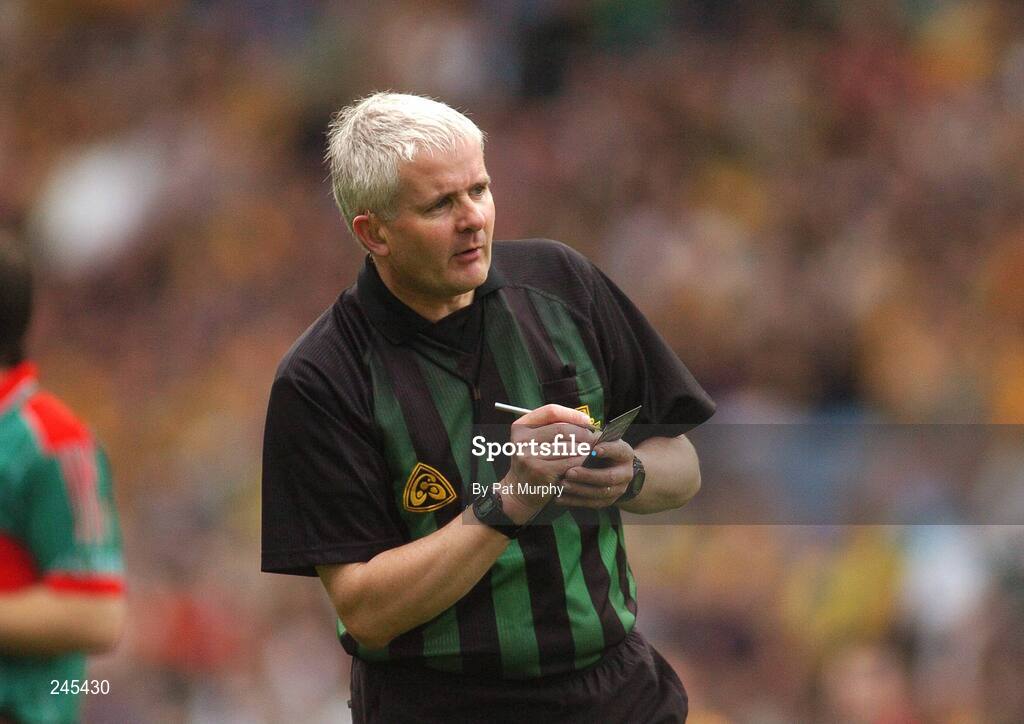 22 April 2007; John Bannon, referee. Allianz National Football League, Division 1 Final, Mayo v Donegal, Croke Park, Dublin. Picture credit: Pat Murphy / SPORTSFILE