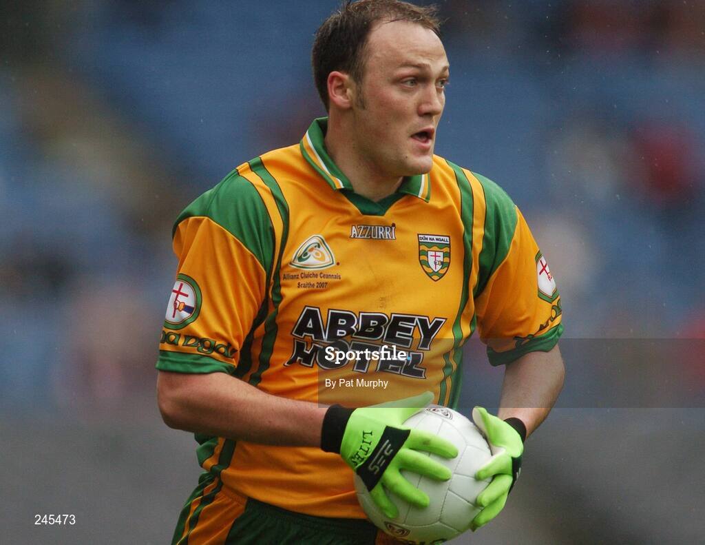 22 April 2007; Colm McFadden, Donegal. Allianz National Football League, Division 1 Final, Mayo v Donegal, Croke Park, Dublin. Picture credit: Pat Murphy / SPORTSFILE