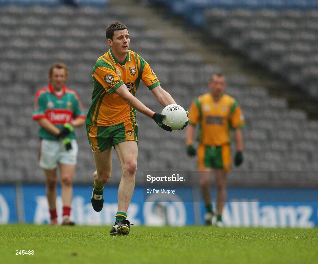 22 April 2007; Christy Toye, Donegal. Allianz National Football League, Division 1 Final, Mayo v Donegal, Croke Park, Dublin. Picture credit: Pat Murphy / SPORTSFILE
