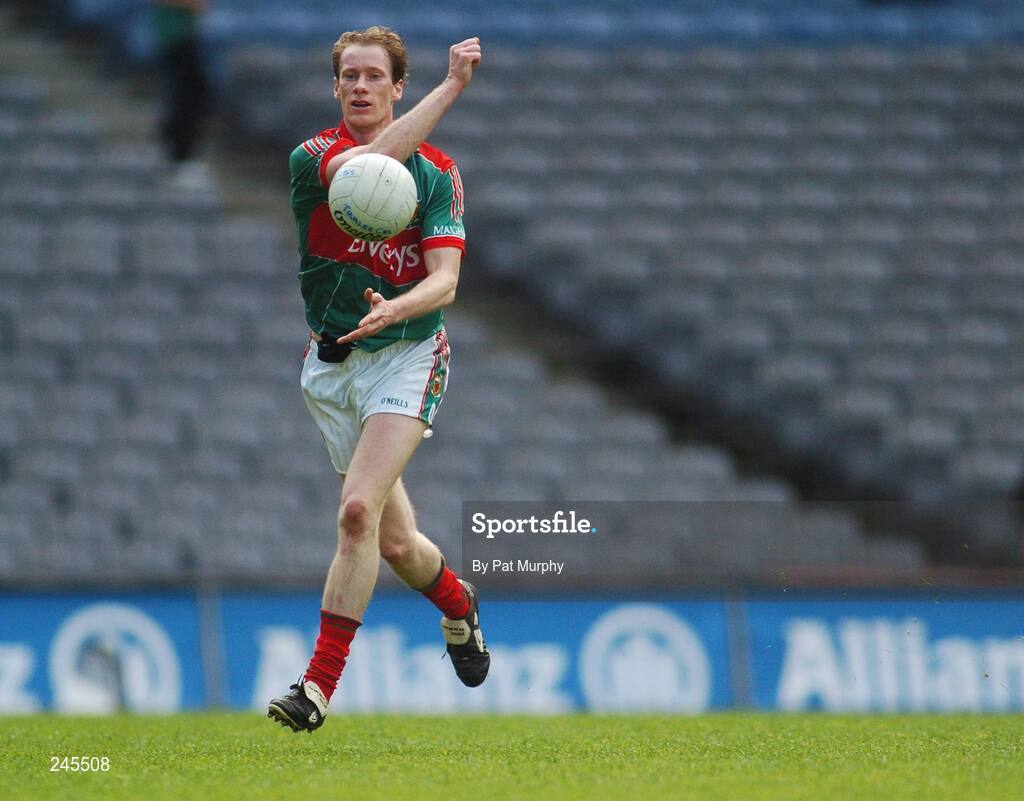 22 April 2007; James Nallen, Mayo. Allianz National Football League, Division 1 Final, Mayo v Donegal, Croke Park, Dublin. Picture credit: Pat Murphy / SPORTSFILE