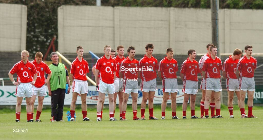 22 April 2007; The Cork team before the game. Cadbury All-Ireland U21 Football Championship Semi-Final, Cork v Armagh, O'Moore Park, Portlaoise, Co. Laois. Photo by Sportsfile