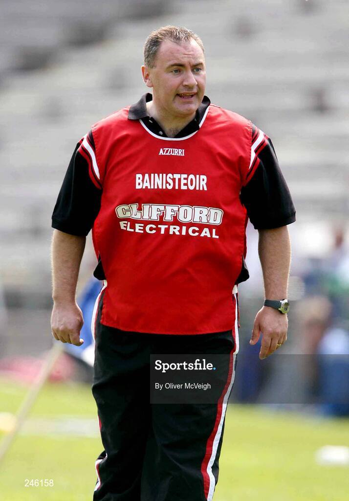 29 April 2007; Sligo manager Frank Browne. Allianz National Hurling League, Division 3 Final, Roscommon v Sligo, Kingspan Breffni Park, Co. Cavan. Picture credit: Oliver McVeigh / SPORTSFILE