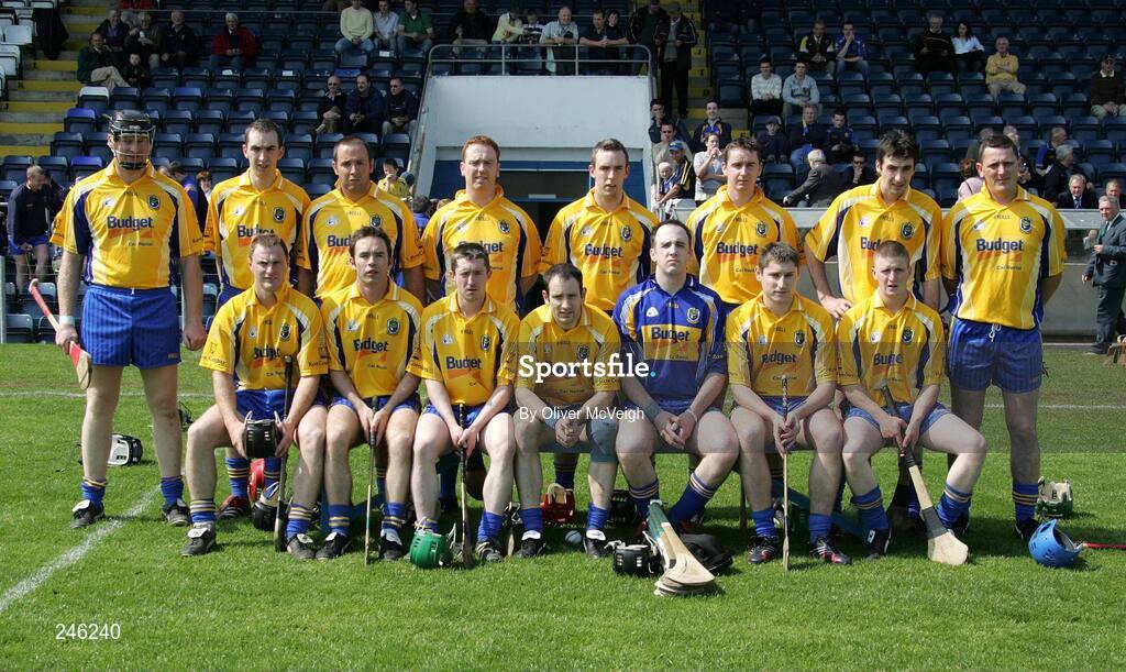 29 April 2007; The Roscommon Team. Allianz National Hurling League, Division 3 Final, Roscommon v Sligo, Kingspan Breffni Park, Co. Cavan. Picture credit: Oliver McVeigh / SPORTSFILE