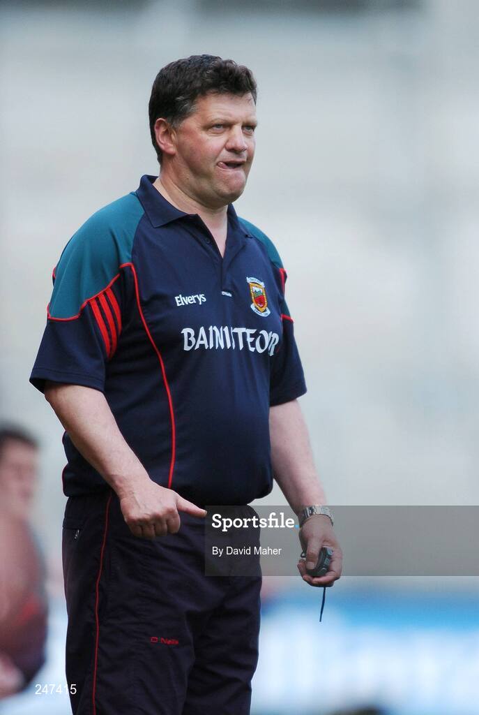 22 April 2007; John O'Mahoney, Mayo manager. Allianz National Football League, Division 1 Final, Mayo v Donegal, Croke Park, Dublin. Picture credit: David Maher / SPORTSFILE