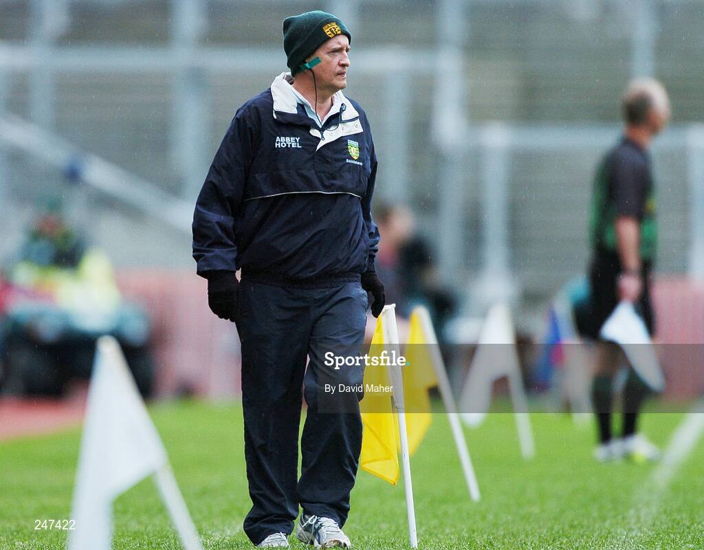 22 April 2007; Brian McIver, Donegal manager. Allianz National Football League, Division 1 Final, Mayo v Donegal, Croke Park, Dublin. Picture credit: David Maher / SPORTSFILE