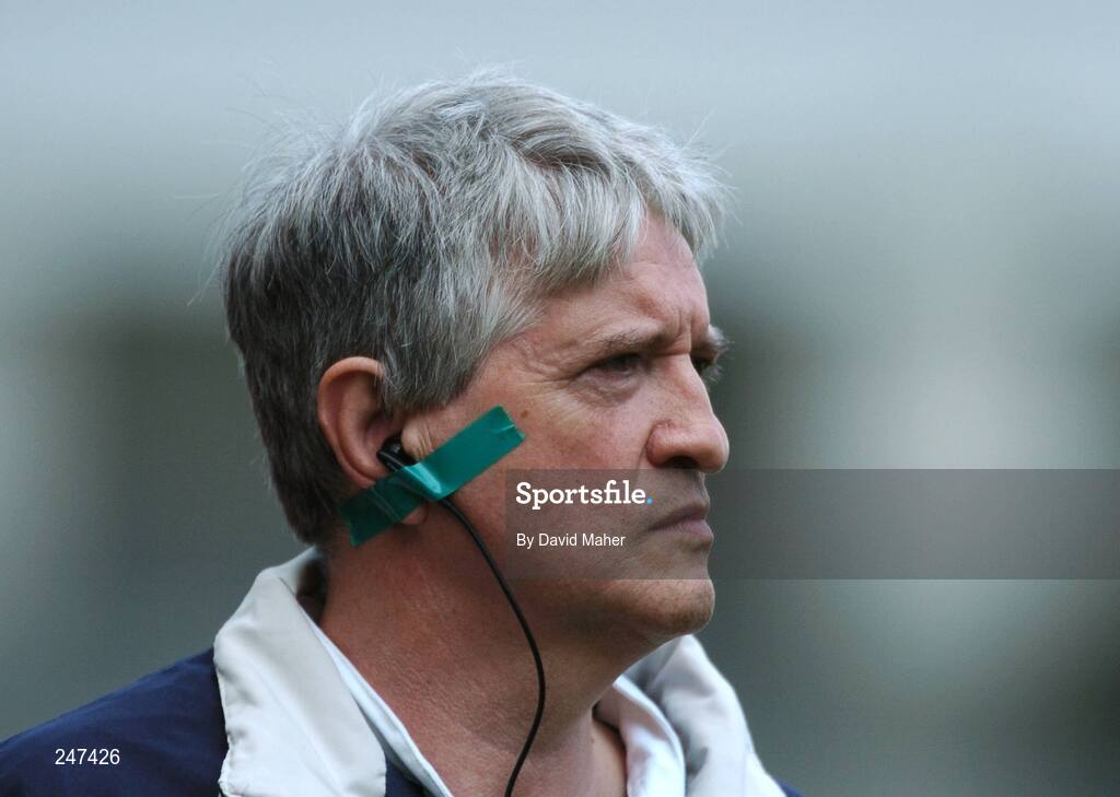 22 April 2007; Brian McIver, Donegal manager. Allianz National Football League, Division 1 Final, Mayo v Donegal, Croke Park, Dublin. Picture credit: David Maher / SPORTSFILE