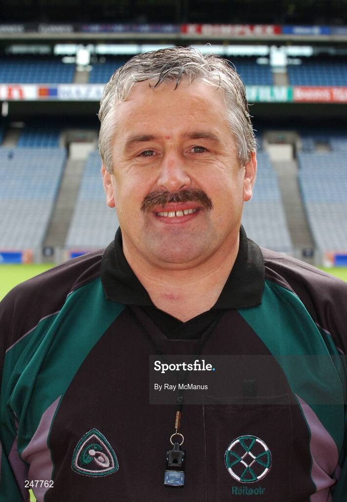 9 May 2007; GAA Referee Brian Crowe, Cavan. Croke Park, Dublin. Picture credit: Ray McManus / SPORTSFILE
