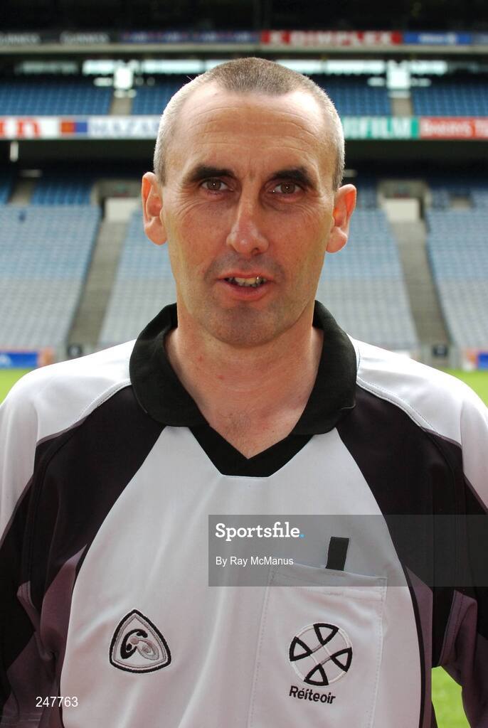 9 May 2007; GAA Referee Declan Magee, Down. Croke Park, Dublin. Picture credit: Ray McManus / SPORTSFILE