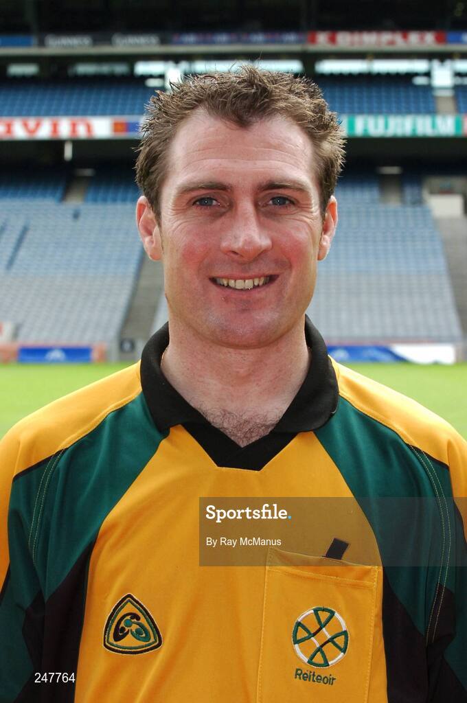 9 May 2007; GAA Referee Seamus Roche, Tipperary. Croke Park, Dublin. Picture credit: Ray McManus / SPORTSFILE