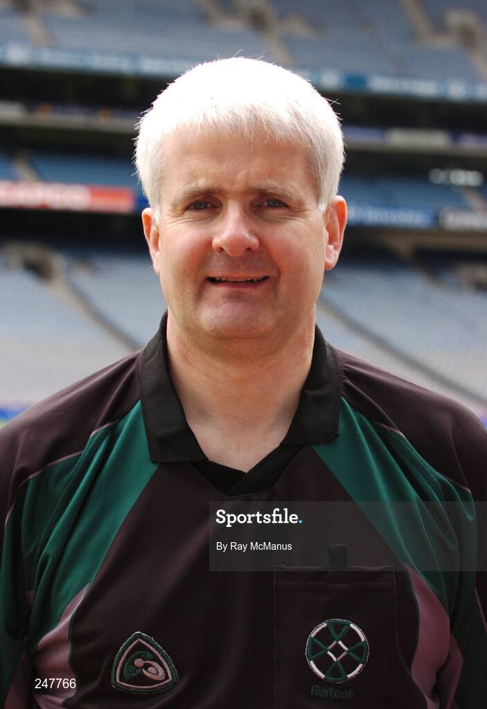 9 May 2007; GAA Referee John Bannon, Longford. Croke Park, Dublin. Picture credit: Ray McManus / SPORTSFILE