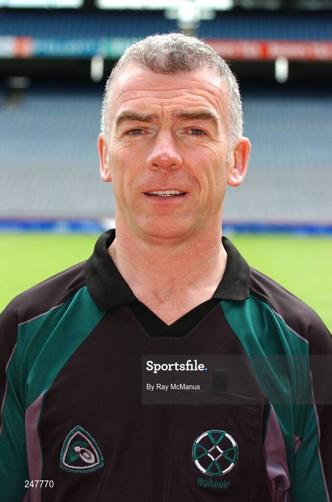 11 May 2007; GAA Referee Pat McEneaney, Monaghan. Croke Park, Dublin. Picture credit: Ray McManus / SPORTSFILE