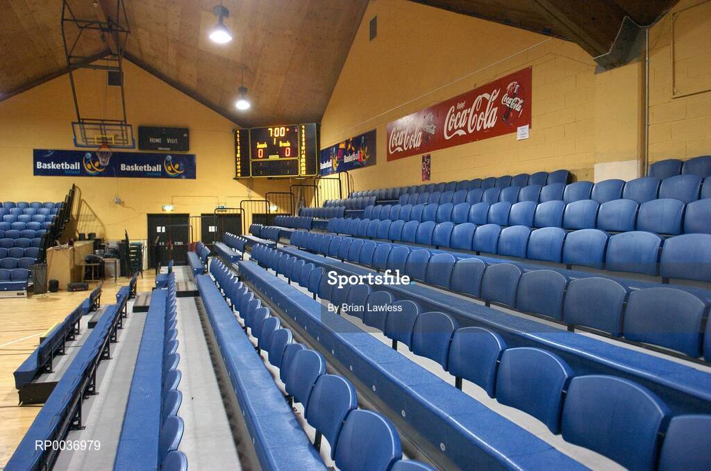 9 May 2007; A general views of the seats in the National Basketball Arena. Schools Basketball Second Year Finals, A Boys Final, St. Joseph's College, Galway v St. Brendan's College, Killarney, National Basketball Arena, Tallaght, Dublin. Picture credit: Brian Lawless / SPORTSFILE