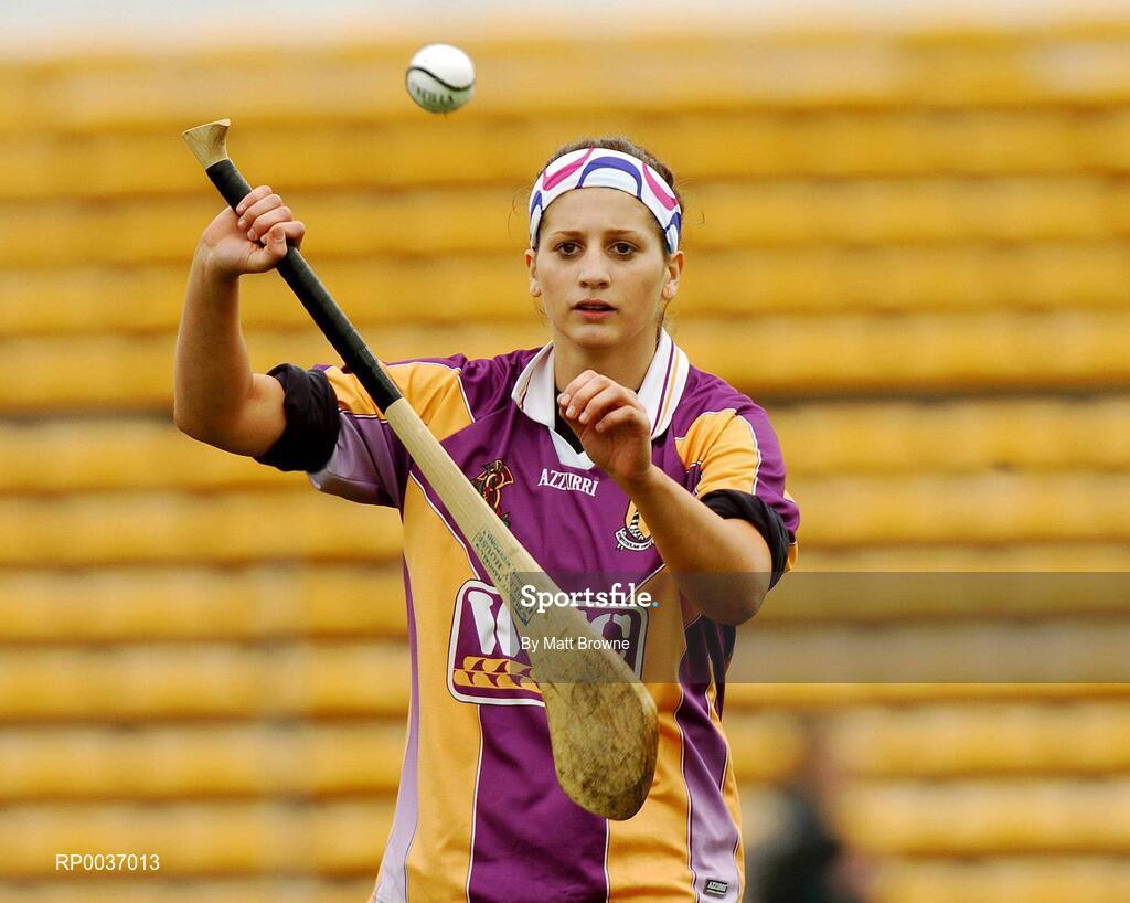 6 May 2007; Mags D'Arcy, Wexford. Camogie National League Division 1A Final, Tipperary or Cork v Wexford, Nowlan Park, Co. Kilkenny. Picture credit: Matt Browne / SPORTSFILE
