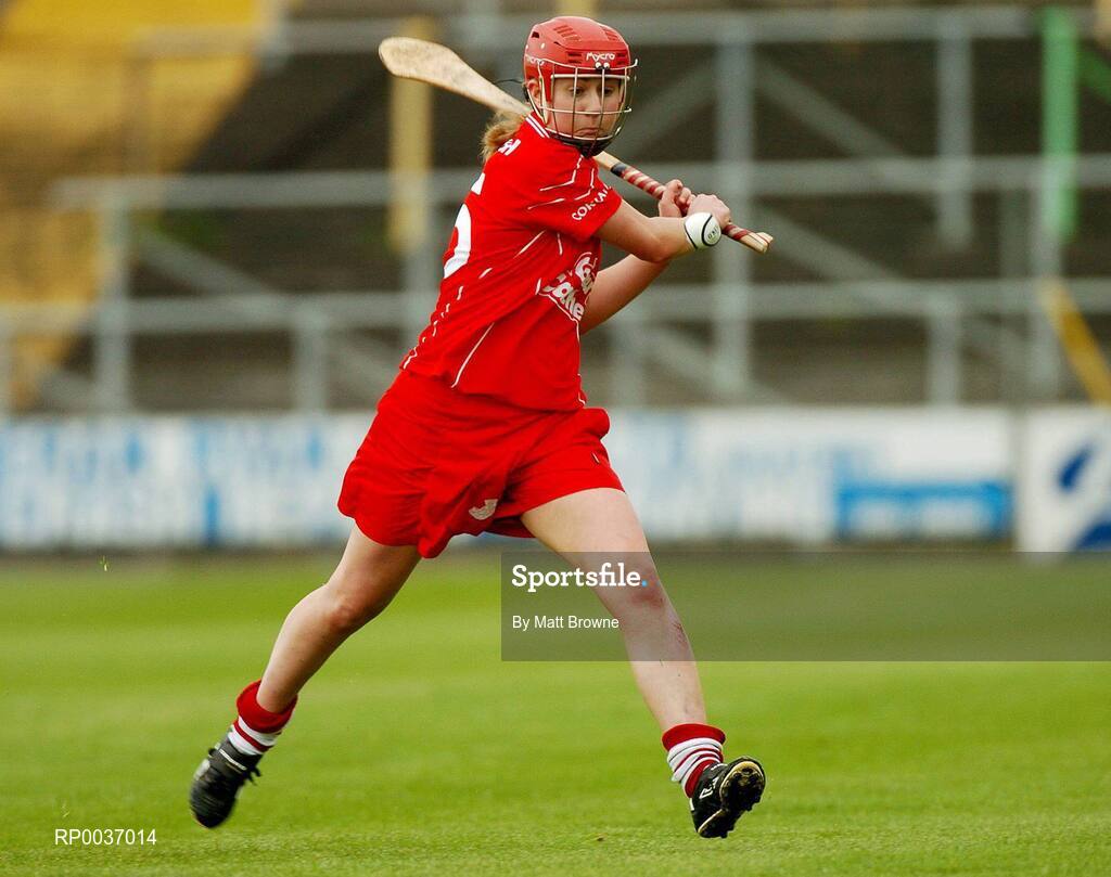 6 May 2007; Sile Burns, Cork. Camogie National League Division 1A Final, Tipperary or Cork v Wexford, Nowlan Park, Co. Kilkenny. Picture credit: Matt Browne / SPORTSFILE