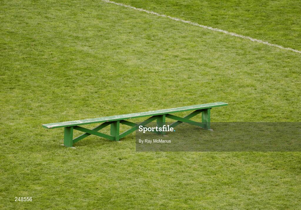 22 April 2007; The team bench. Allianz National Football League, Division 1, Final, Mayo v Donegal, Croke Park, Co. Dublin. Picture credit: Ray McManus / SPORTSFILE