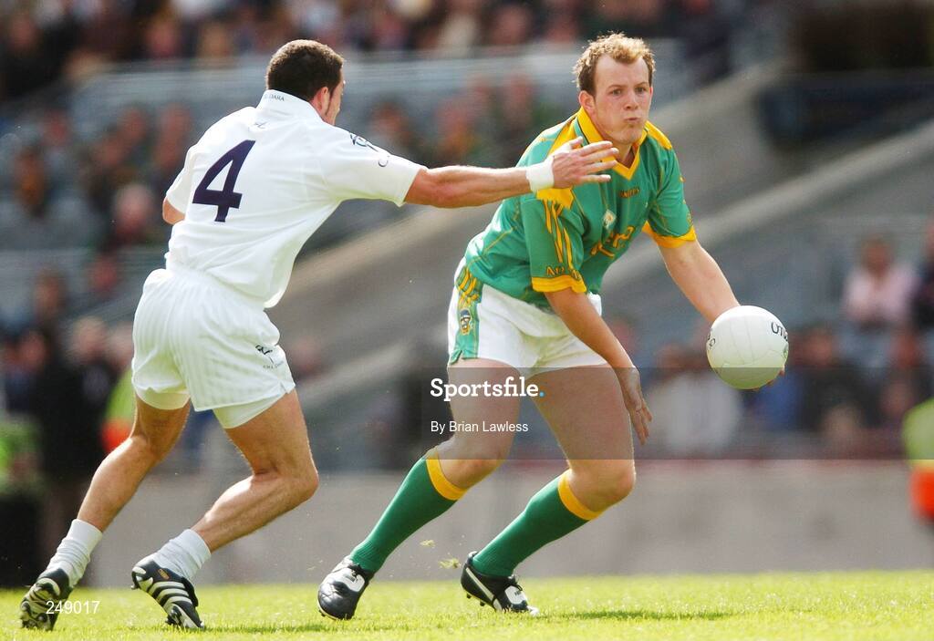 20 May 2007; Joe Sheridan, Meath, in action against Andriu MacLochlainn, Kildare. Bank of Ireland Leinster Senior Football Championship, Meath v Kildare, Croke Park, Dublin. Picture credit: Brian Lawless / SPORTSFILE