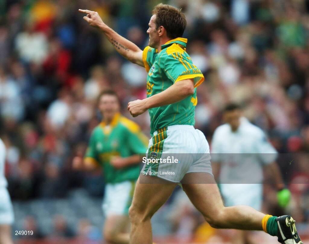 20 May 2007; Meath's Darren Fay celebrates after scoring his side's first goal. Bank of Ireland Leinster Senior Football Championship, Meath v Kildare, Croke Park, Dublin. Picture credit: Brian Lawless / SPORTSFILE