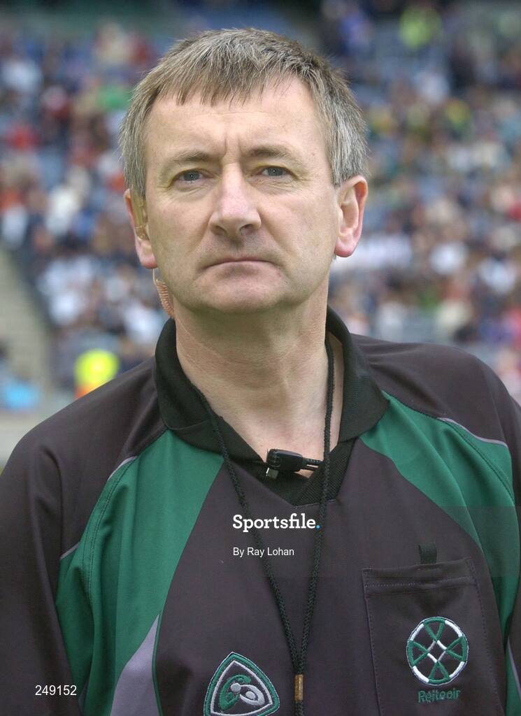 20 May 2007; Referee Aidan Mangan. Bank of Ireland Leinster Senior Football Championship, Meath v Kildare, Croke Park, Dublin. Picture credit: Ray Lohan / SPORTSFILE