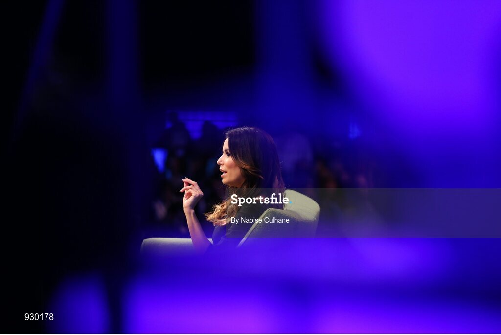 4 November 2014; Actress, Businesswoman and Philantropist Eva Longoria on the centre stage during Day 1 of the 2014 Web Summit in the RDS, Dublin, Ireland. Picture credit: Naoise Culhane / SPORTSFILE / Web Summit