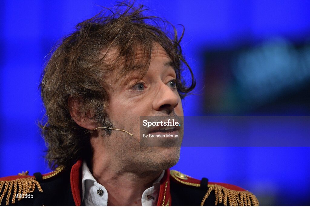 4 November 2014; Michael Acton Smith, Founder, Mind Candy, on the centre stage during Day 1 of the 2014 Web Summit in the RDS, Dublin, Ireland. Picture credit: Brendan Moran / SPORTSFILE / Web Summit