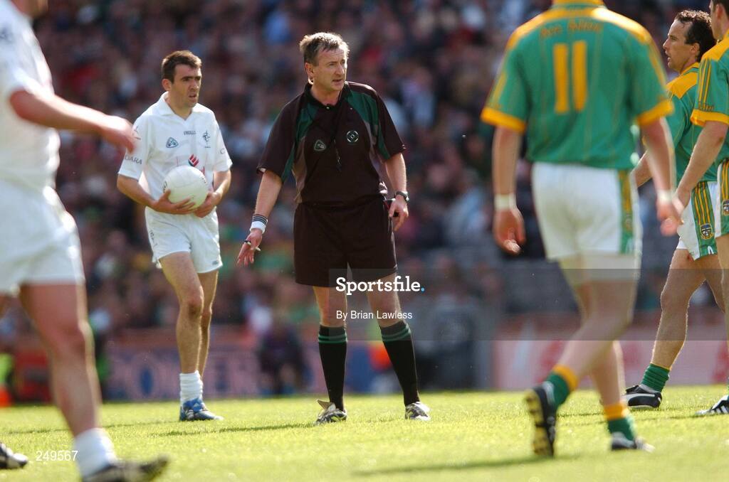 20 May 2007; Referee Aidan Mangan. Bank of Ireland Leinster Senior Football Championship, Meath v Kildare, Croke Park, Dublin. Picture credit: Brian Lawless / SPORTSFILE