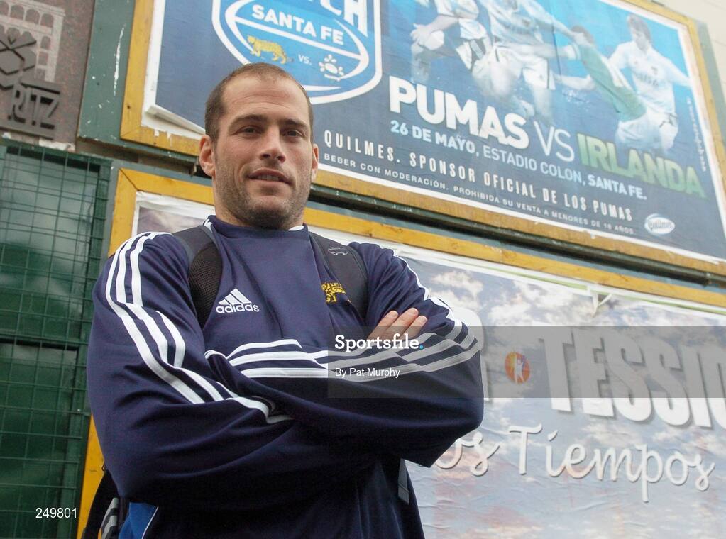 24 May 2007; Argentina's Felipe Contepomi relaxes in Santa Fe ahead of the first test against Ireland. Santa Fe, Argentina. Picture credit: Pat Murphy / SPORTSFILE