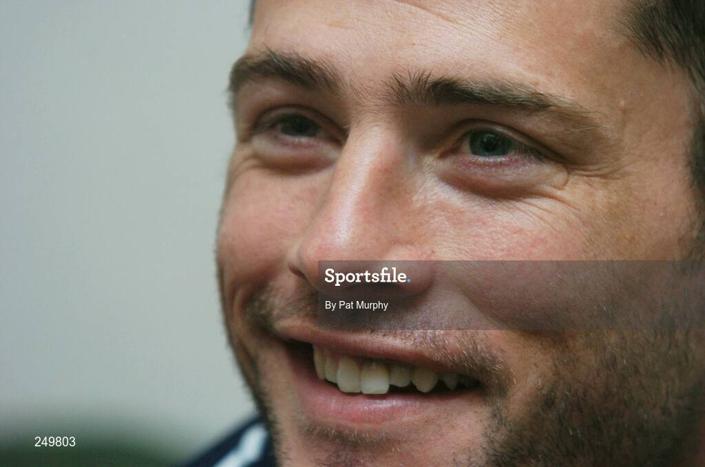 24 May 2007; Argentina's Felipe Contepomi is interviewed at the team hotel. Holiday Inn Hotel, Santa Fe, Argentina. Picture credit: Pat Murphy / SPORTSFILE
