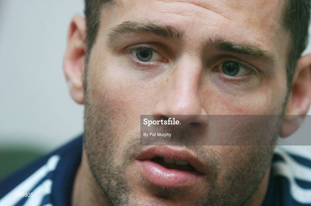 24 May 2007; Argentina's Felipe Contepomi is interviewed at the team hotel. Holiday Inn Hotel, Santa Fe, Argentina. Picture credit: Pat Murphy / SPORTSFILE