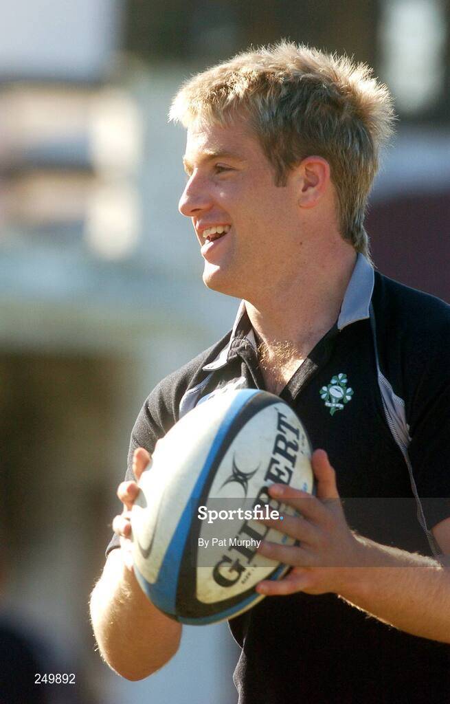 25 May 2007; Luke Fitzgerald in action during the Captain's Run. Santa Fe Rugby Club, Santa Fe, Argentina. Picture credit: Pat Murphy / SPORTSFILE