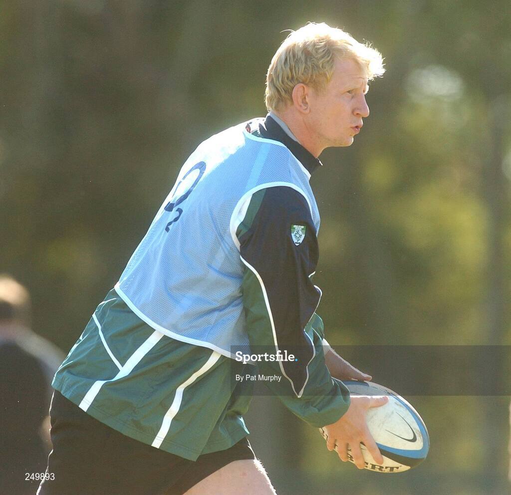 25 May 2007; Leo Cullen in action during the Captain's Run. Santa Fe Rugby Club, Santa Fe, Argentina. Picture credit: Pat Murphy / SPORTSFILE