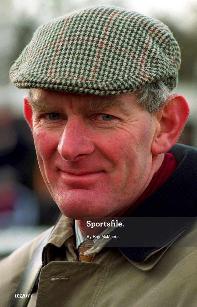 26 December 1999; Trainer Arthur Moore after sending out Native Upmanship to win the Denny Gold Medal Novice Chase at Leopardstown Racecourse in Dublin. Photo by Ray McManus/Sportsfile