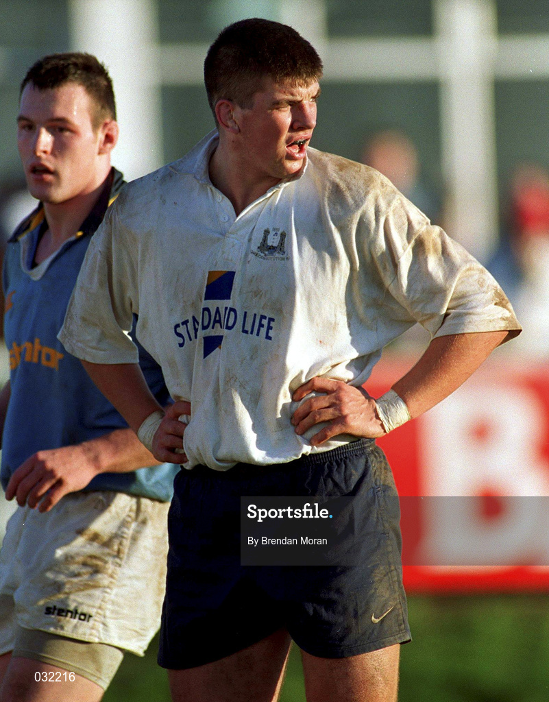 28 December 1999; Donnacha O'Callaghan of Cork Constitution during the AIB All-Ireland League Division 1 match between Cork Constitution and Garryowen at Temple Hill in Cork. Photo by Brendan Moran/Sportsfile