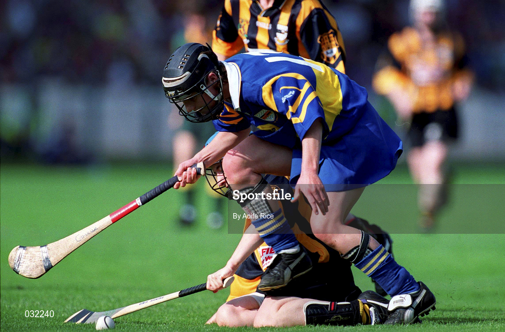 5 September 1999; Emer McDonnell of Tipperary during the Bórd na Gaeilge All-Ireland Senior Camogie Championship Final between Tipperary and Kilkenny at Croke Park in Dublin. Photo by Aoife Rice/Sportsfile