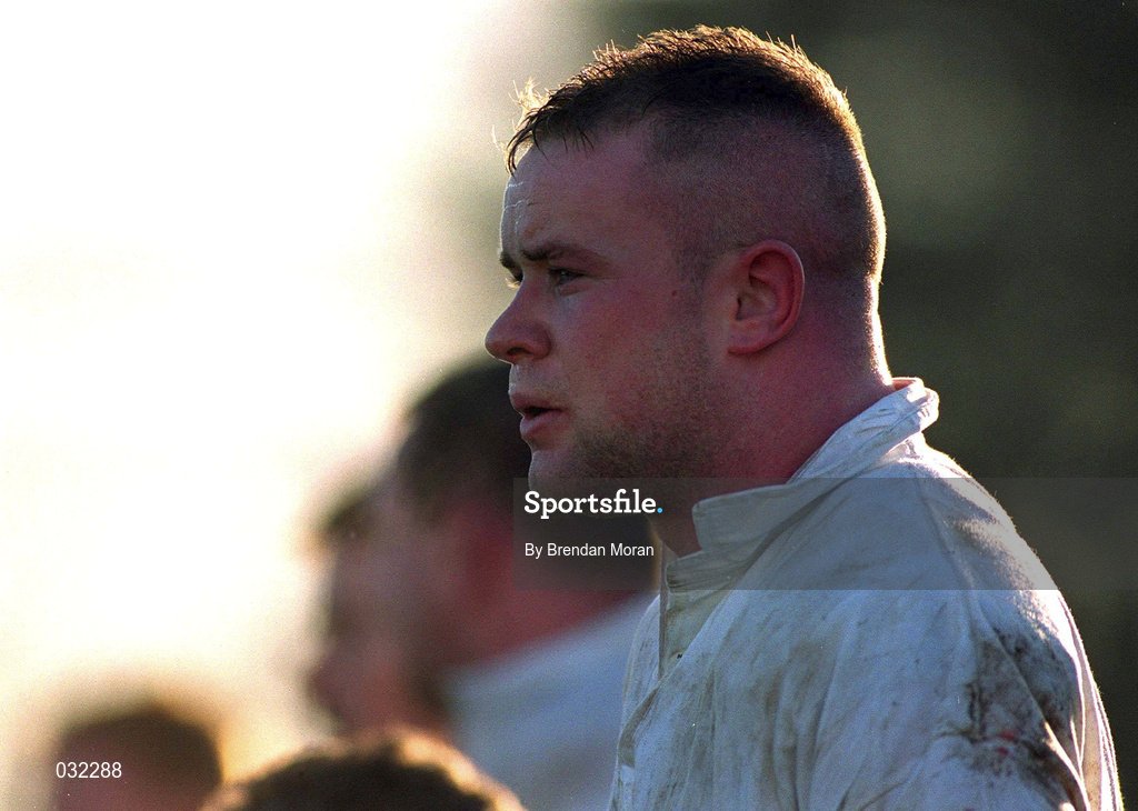 28 December 1999; Frank Sheahan of Cork Constitution during the AIB All-Ireland League Division 1 match between Cork Constitution and Garryowen at Temple Hill in Cork. Photo by Brendan Moran/Sportsfile