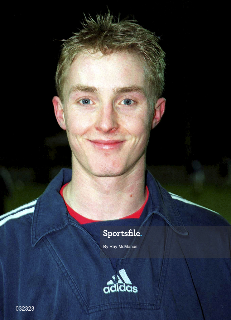 21 January 2000; Darragh Sheridan of Galway United prior to the Eircom League Premier Division match between St Patrick's Athletic and Galway United at Richmond Park in Dublin. Photo by Ray McManus/Sportsfile