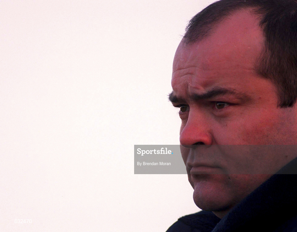 28 December 1999; Garryowen coach John Hall during the AIB All-Ireland League Division 1 match between Cork Constitution and Garryowen at Temple Hill in Cork. Photo by Brendan Moran/Sportsfile