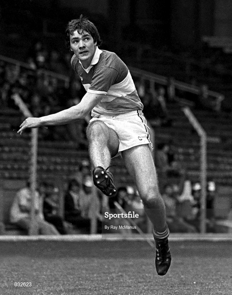 26 July 1981; Matt Connor of Offaly during the Leinster Senior Football Championship Final between Offaly and Laois at Croke Park in Dublin. Photo by Ray McManus/Sportsfile