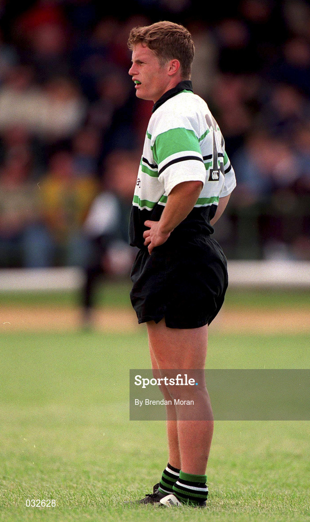 14 August 1999; Mel Deane of Connacht during the Guinness Interprovincial Championship match between Connacht and Munster at The Sportsground in Galway. Photo by Brendan Moran/Sportsfile
