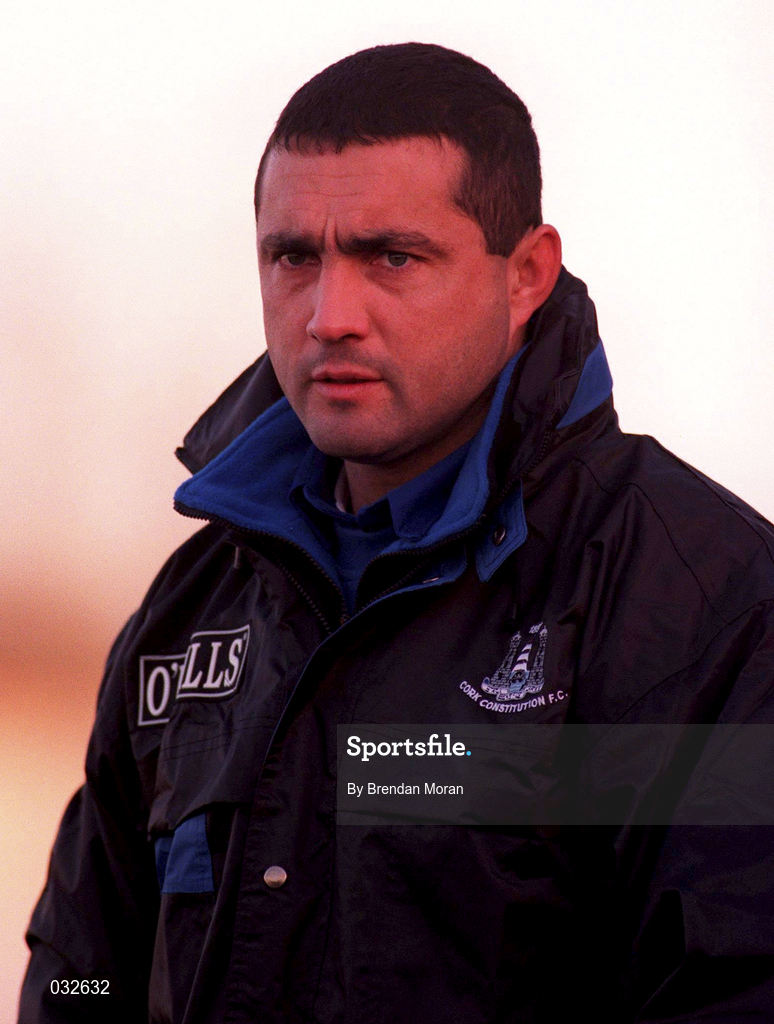 28 December 1999; Cork Constitution coach Michael Bradley during the AIB All-Ireland League Division 1 match between Cork Constitution and Garryowen at Temple Hill in Cork. Photo by Brendan Moran/Sportsfile