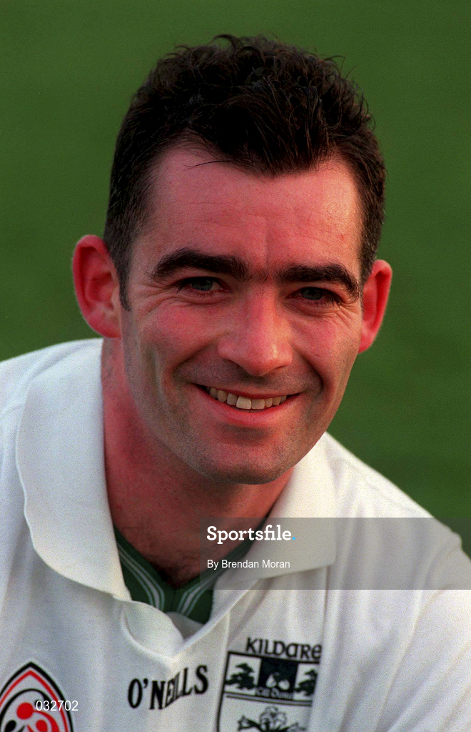 15 September 1998; Noel Donlon of Kildare poses for a portrait during a Kildare training session at St Conleth's Park in Newbridge, Kildare. Photo by Brendan Moran/Sportsfile