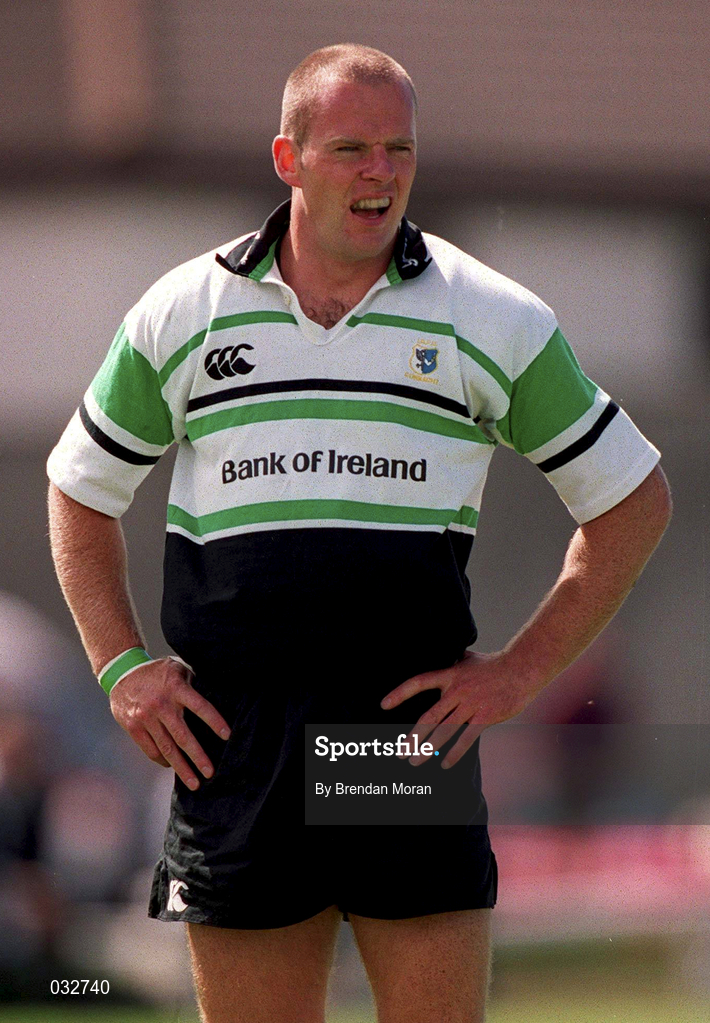 14 August 1999; Pat Duignan of Connacht during the Guinness Interprovincial Championship match between Connacht and Munster at The Sportsground in Galway. Photo by Brendan Moran/Sportsfile