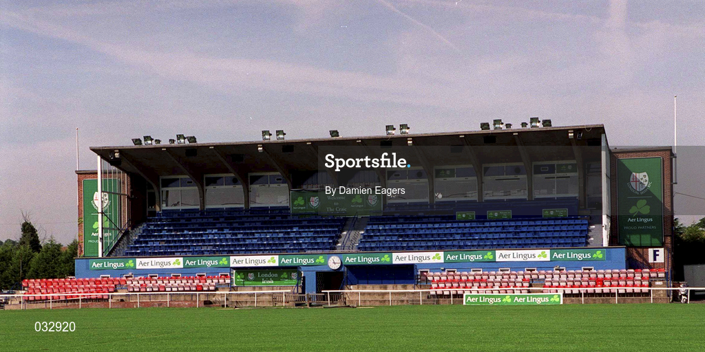 2 September 1999; A general view of The Stoop in London, England, during the announcement that Aer Lingus will be the club's new sponsor. Photo by Damien Eagers/Sportsfile