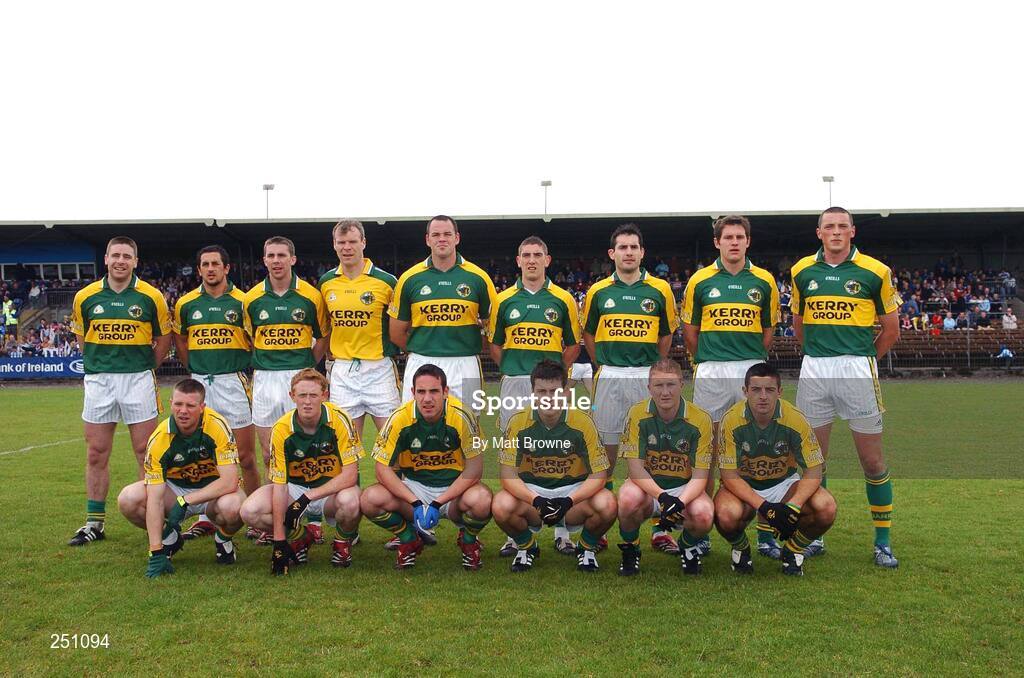 3 June 2007; The Kerry team. Bank of Ireland Munster Senior Football Championship Semi-Final, Waterford v Kerry, Fraher Field, Dungarvan, Co. Waterford. Picture credit: Matt Browne / SPORTSFILE